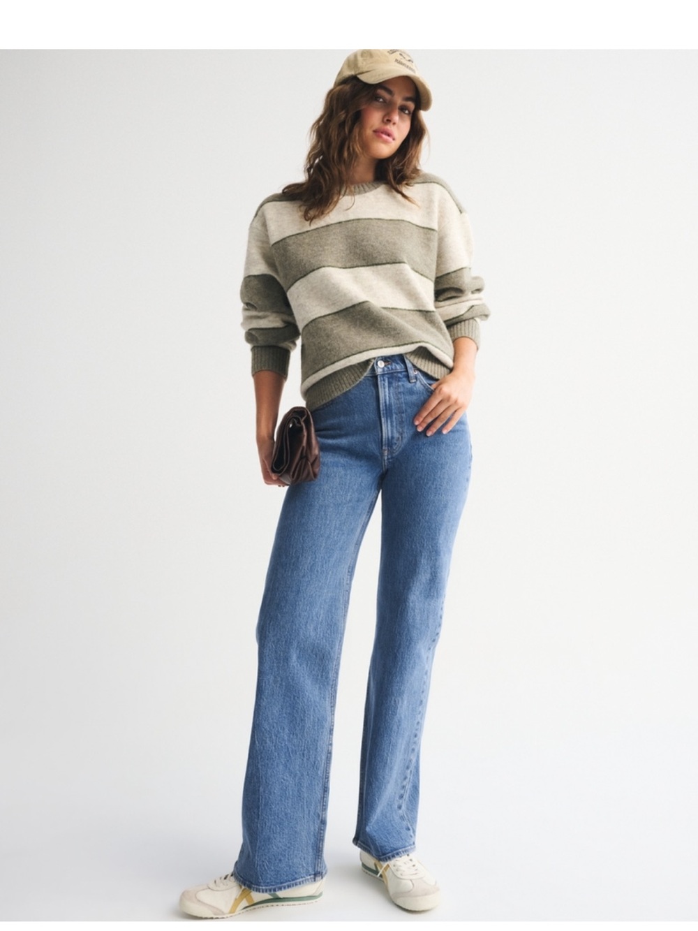 Abercrombie 90s relaxed Jean High-Rise curve love